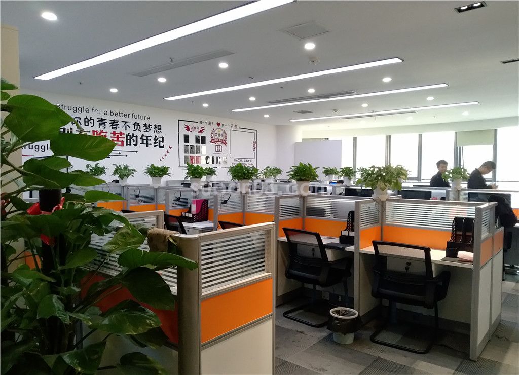 蘇州市工業園區  精裝帶隔斷 甲級寫字樓 