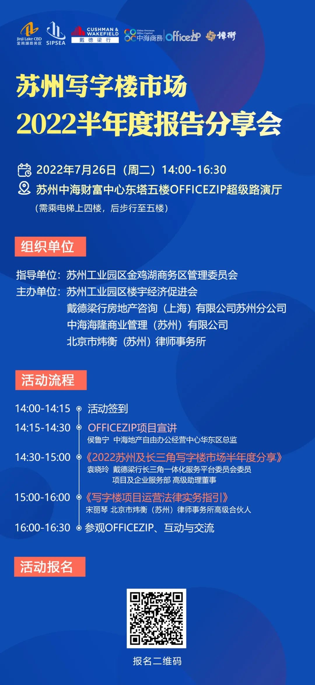 SIPSEA報名 | 蘇州寫字樓市場2022半年度報告分享會(圖4)